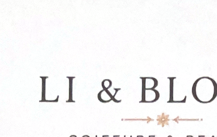 LI & BLOOM — Coiffure & Beauté